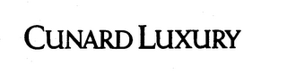 CUNARD LUXURY logo