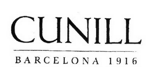 CUNILL BARCELONA 1916 logo