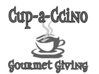 CUP-A-CCINO GOURMET GIVING logo