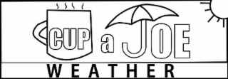 CUP A JOE WEATHER logo