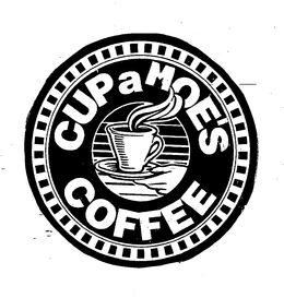 CUP A MOE'S COFFEE logo