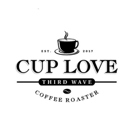 CUP LOVE THIRD WAVE COFFEE ROASTER EST. 2017 logo