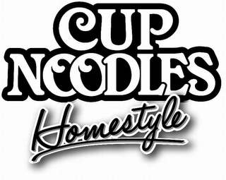 CUP NOODLES HOMESTYLE logo
