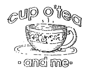 CUP O'TEA AND ME logo