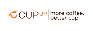 CUP UP MORE COFFEE BETTER CUP logo