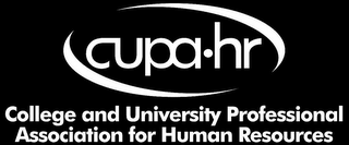 CUPA·HR COLLEGE AND UNIVERSITY PROFESSIONAL ASSOCIATION FOR HUMAN RESOURCES logo