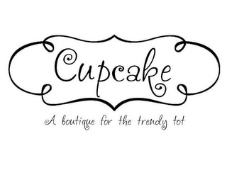 CUPCAKE A BOUTIQUE FOR THE TRENDY TOT logo