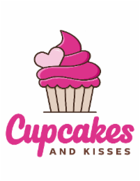 CUPCAKES AND KISSES logo