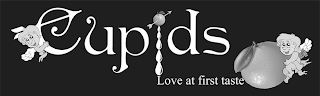 CUPIDS LOVE AT FIRST TASTE logo