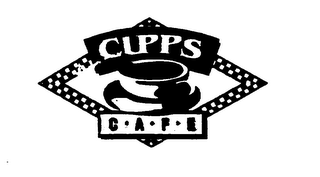 CUPPS C A F E logo