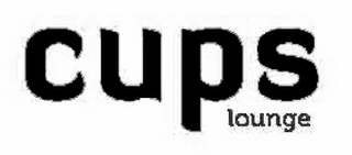 CUPS LOUNGE logo