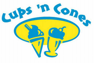 CUPS 'N CONES logo