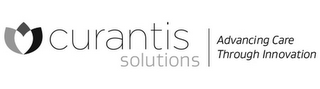 CURANTIS SOLUTIONS ADVANCING CARE THROUGH INNOVATION logo