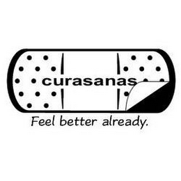 CURASANAS FEEL BETTER ALREADY logo