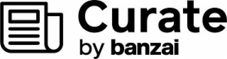 CURATE BY BANZAI logo
