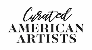 CURATED AMERICAN ARTISTS logo