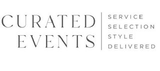 CURATED EVENTS SERVICE SELECTION STYLE DELIVERED logo