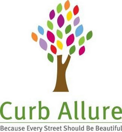 CURB ALLURE BECAUSE EVERY STREET SHOULD BE BEAUTIFUL logo