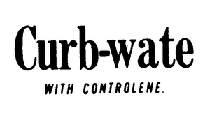 CURB-WATE WITH CONTROLENE logo