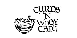 CURDS 'N WHEY CAFE logo