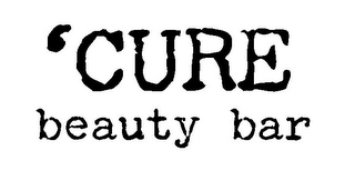 'CURE BEAUTY BAR logo