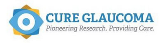 CURE GLAUCOMA PIONEERING RESEARCH · PROVIDING CARE logo