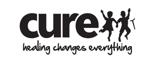 CURE HEALING CHANGES EVERYTHING logo