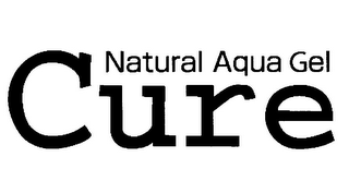 CURE NATURAL AQUA GEL logo
