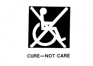 CURE-NOT CARE logo