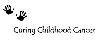 CURING CHILDHOOD CANCER logo
