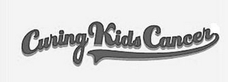 CURING KIDS CANCER logo