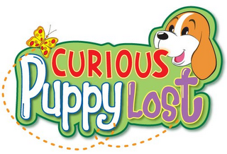 CURIOUS PUPPY LOST logo