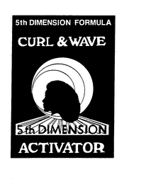 CURL & WAVE ACTIVATOR 5TH DIMENSION FORMULA logo