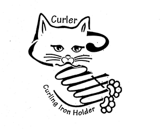 CURLER CATTY CURLING IRON HOLDER logo