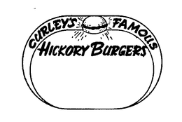 CURLEY'S FAMOUS HICKORY BURGERS logo
