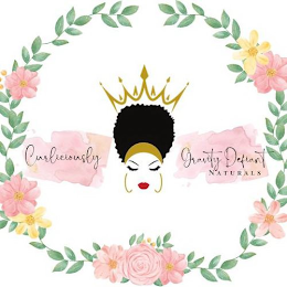 CURLICIOUSLY GRAVITY DEFIANT NATURALS logo
