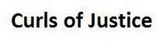 CURLS OF JUSTICE logo