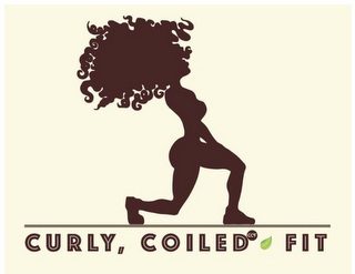 CURLY, COILED CCF FIT logo