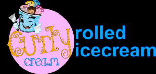 CURLY CREAM ROLLED ICECREAM logo