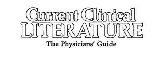 CURRENT CLINICAL LITERATURE THE PHYSICIANS GUIDE logo