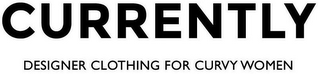 CURRENTLY DESIGNER CLOTHING FOR CURVY WOMEN logo
