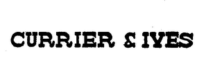 CURRIER & IVES logo