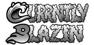 CURRNTLY BLAZIN logo