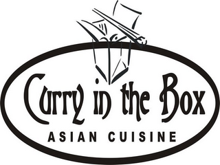 CURRY IN THE BOX ASIAN CUISINE logo