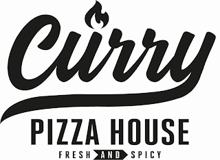 CURRY PIZZA HOUSE FRESH AND SPICY logo