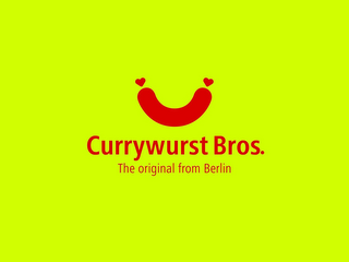 CURRYWURST BROS. THE ORIGINAL FROM BERLIN logo