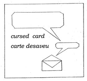 CURSED CARD CARTE DESAVEU logo