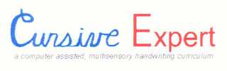 CURSIVE EXPERT A COMPUTER ASSISTED, MULTISENSORY HANDWRITING CURRICULUM logo