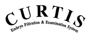 CURTIS EMBRYO FILTRATION & EXAMINATION SYSTEM logo