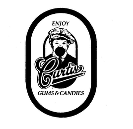 CURTIS ENJOY GUMS & CANDIES logo